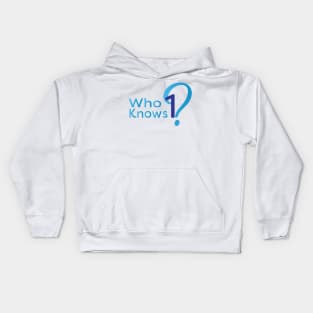 Who Knows one - Funny design for Passover Kids Hoodie